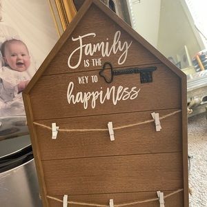 Clothesline clipboard photo & Momento Display Board